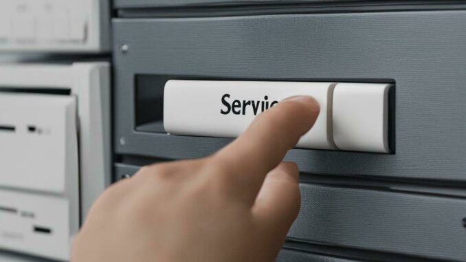 Unix Service anlegen und autostart des services