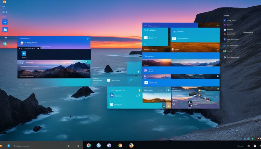 Windows 11 Benutzeroberfläche