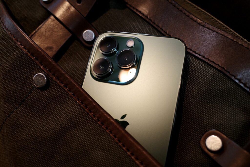 Iphone in Tasche