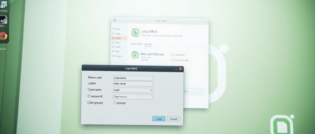 linux mint benutzer anlegen