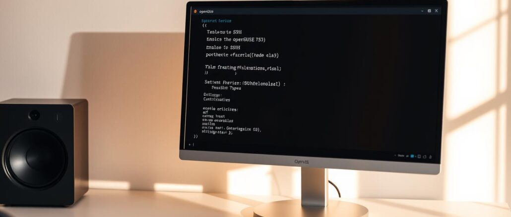 opensuse ssh aktivieren