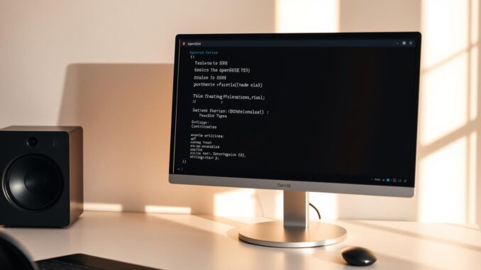opensuse-ssh-aktivieren opensuse ssh aktivieren