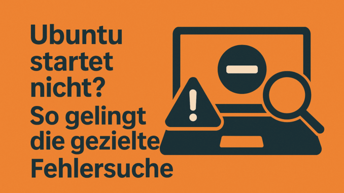 Ubuntu Startet nicht